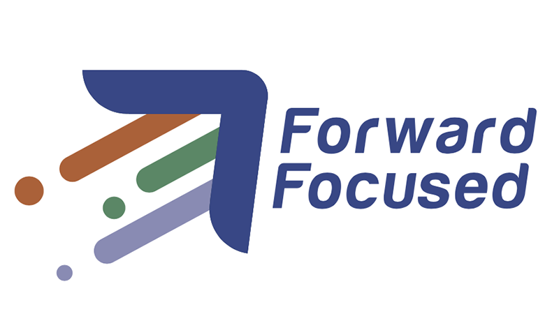 School Administrators of Iowa 2022 Conference Logo - Forward Focused